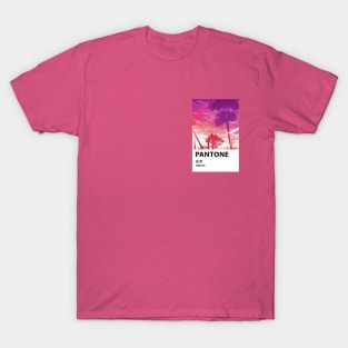 Anime Aesthetic Pantone T-Shirt